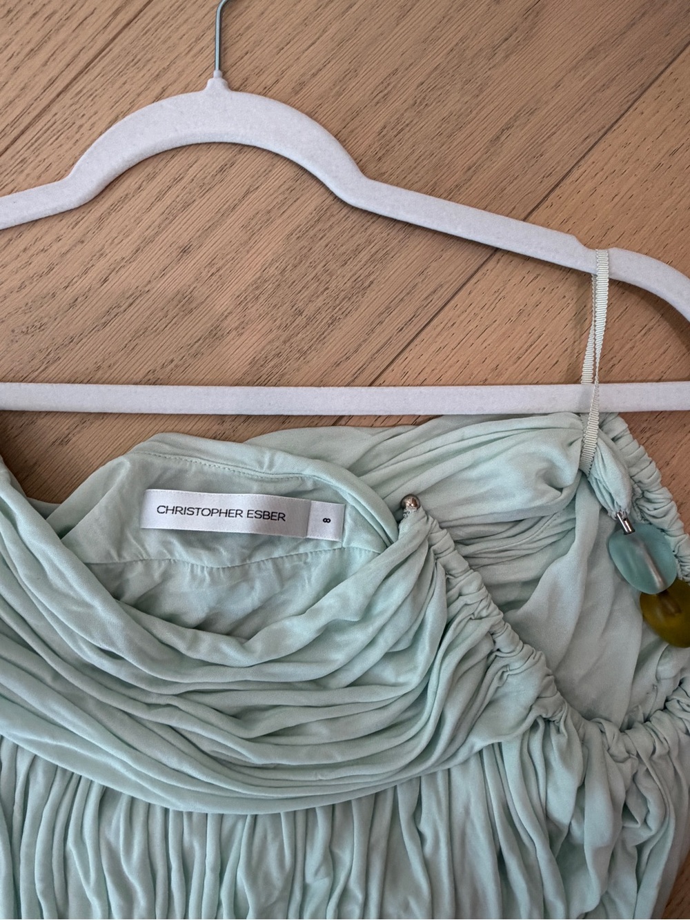 Christopher Esber Bubble Mint Mini Skirt - Picture 7 of 7